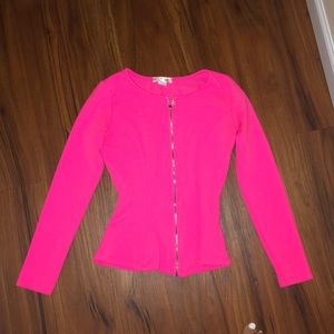 SOLD! top with zipper